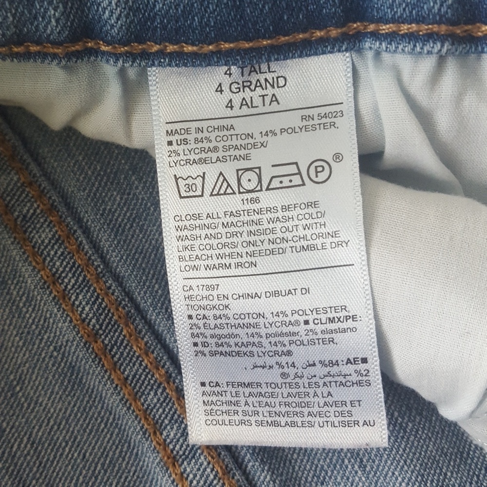 ▪︎Old Navy▪︎Women's Jeans Size 4 Tall - Picture 7 of 7